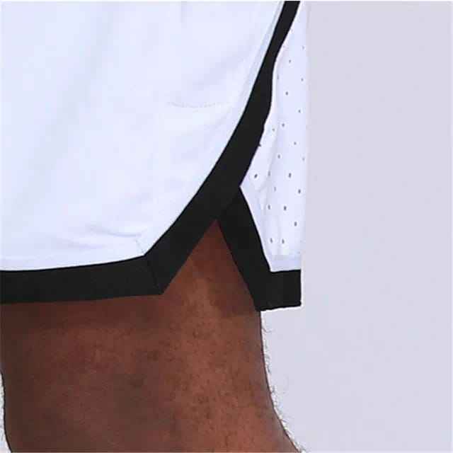 Hestic Sports Wear High Quality Custom Made Basketball Shorts For Mens Cropped Fit Polyester Plain Sublimation Shorts For Mens